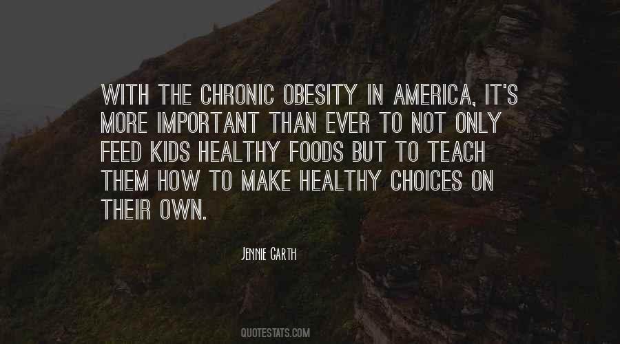 Quotes About Obesity In America #1851699
