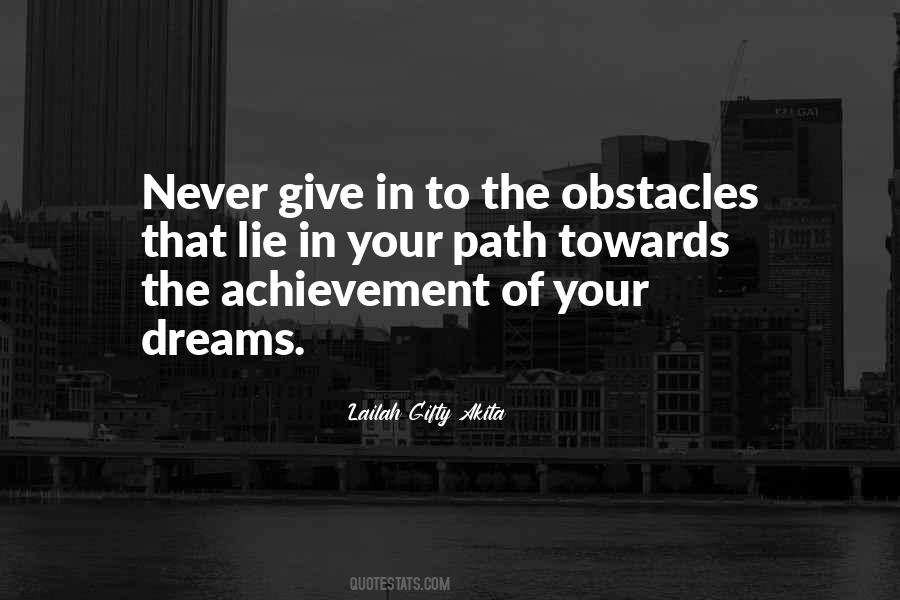 Quotes On Achievement Of Dreams #1661597