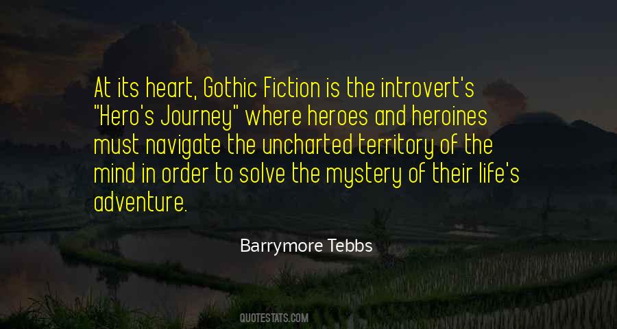 Quotes On Adventure And Mystery #743634