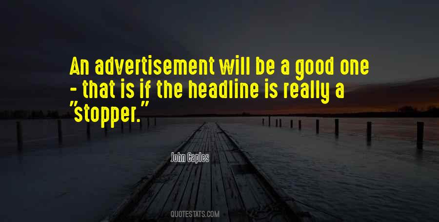 Quotes On Advertisement #1234182