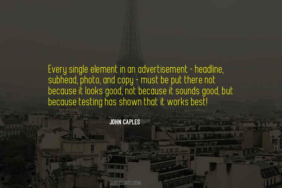 Quotes On Advertisement #1500284