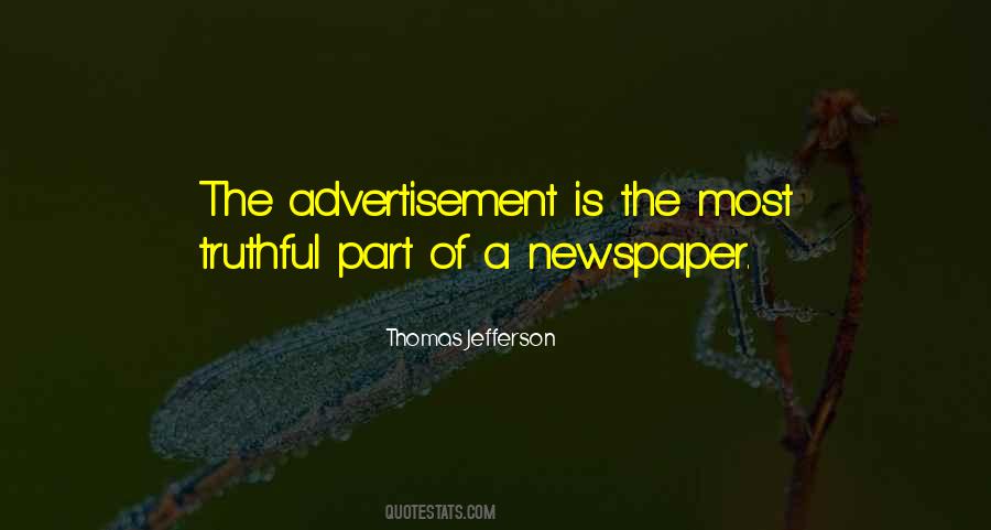 Quotes On Advertisement #209714