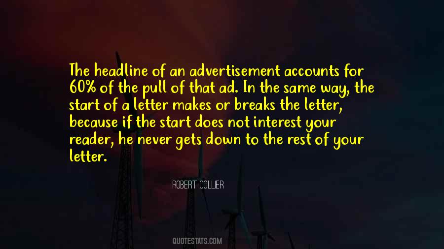 Quotes On Advertisement #887828