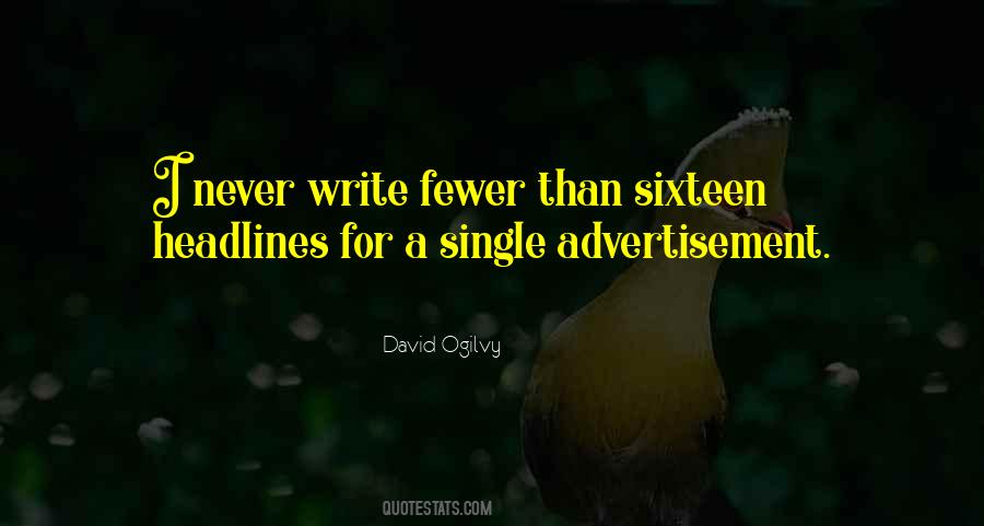 Quotes On Advertisement #940452