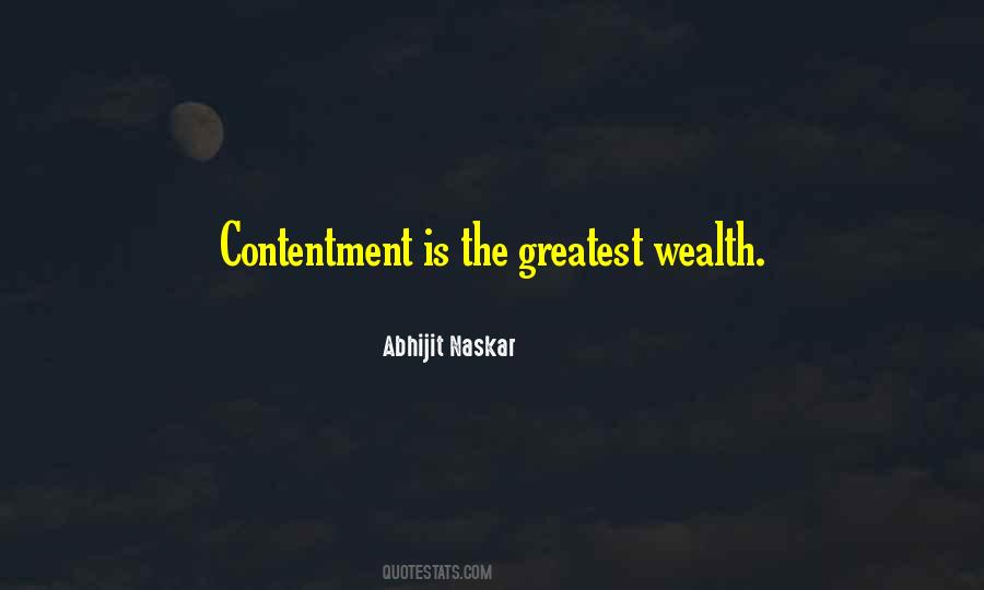 Contentment Peace Quotes #601361