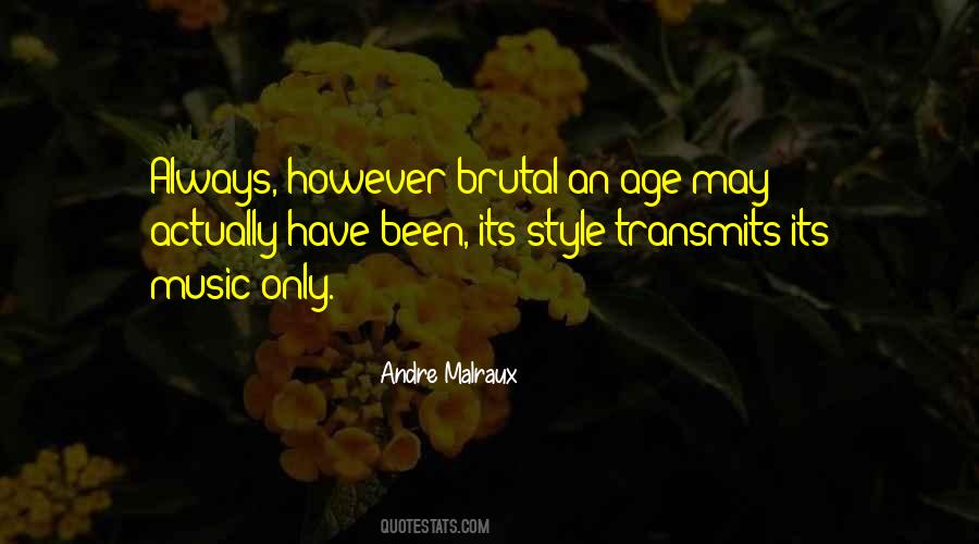 Quotes On Age And Style #477759