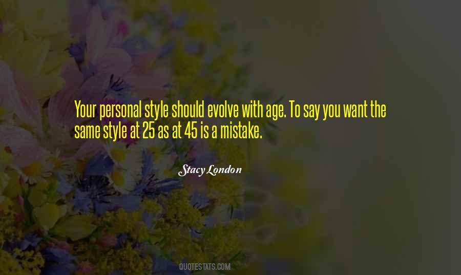 Quotes On Age And Style #619305