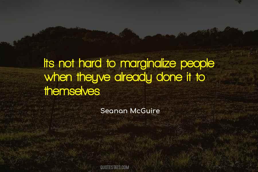 Marginalized People Quotes #1101353