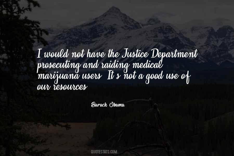 Justice Department Quotes #823786