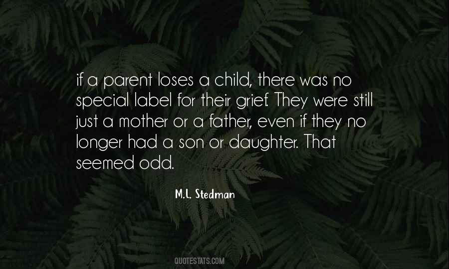 Child Grief Quotes #164996