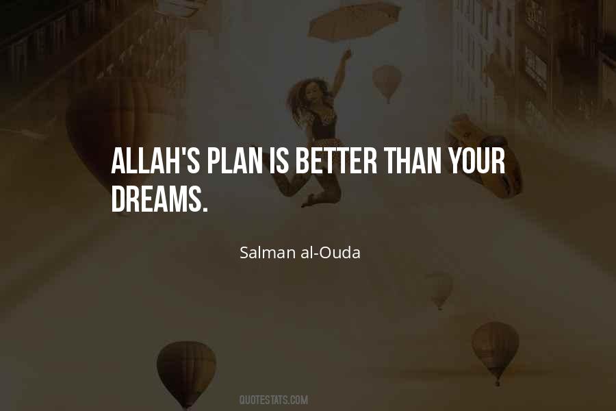 Quotes On Allah's Plan #70744