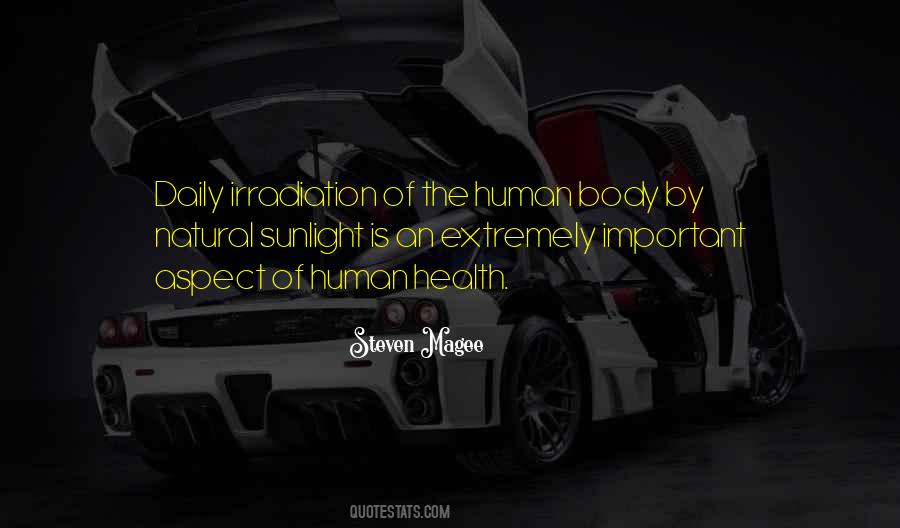 Human Health Quotes #1732734