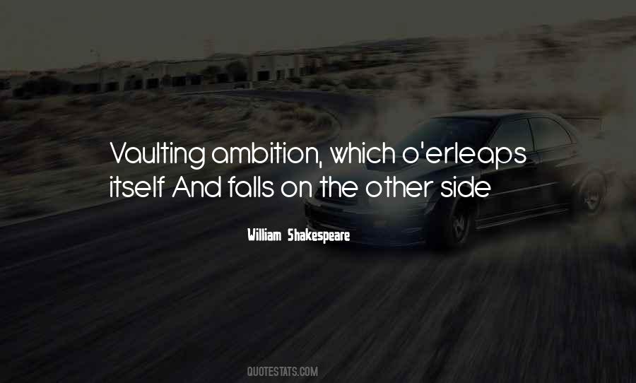 Quotes On Ambition By Shakespeare #1564632