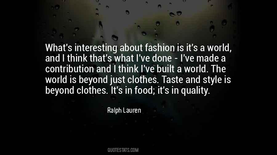 Quotes On And Style #1035556