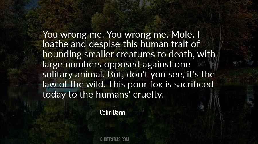 Quotes On Animal Cruelty #1463638