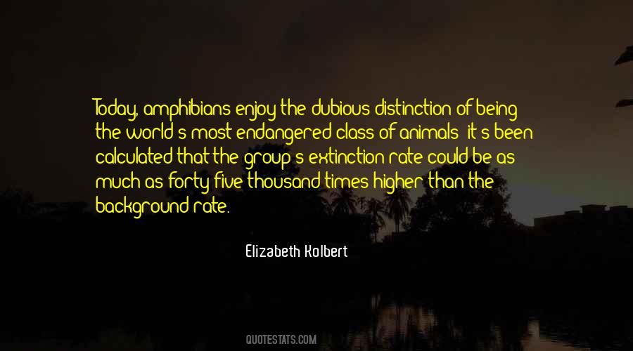 Quotes On Animals Extinction #341156