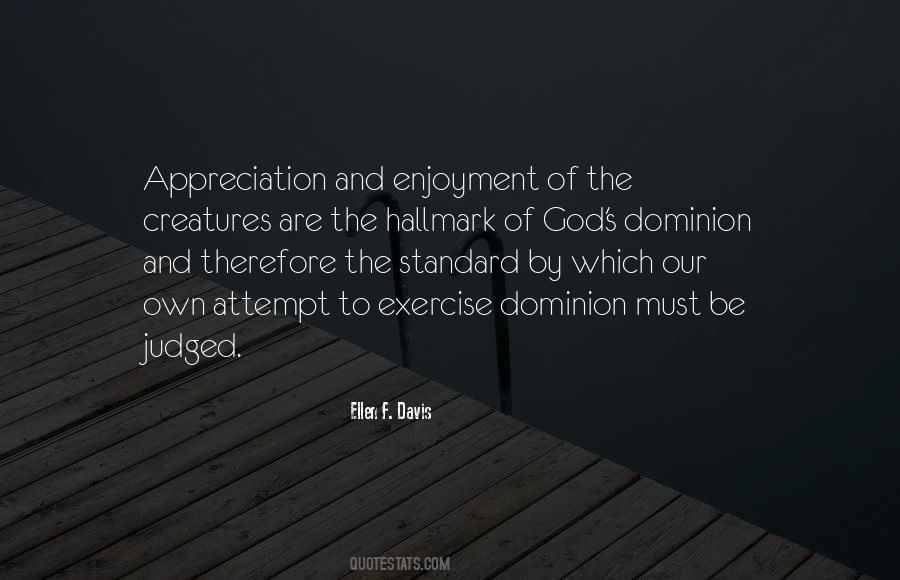 Quotes On Appreciation To God #1737650