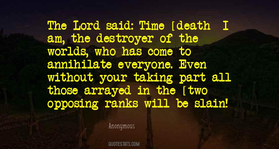 Lord Said Quotes #1112035