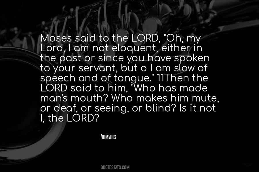 Lord Said Quotes #129574