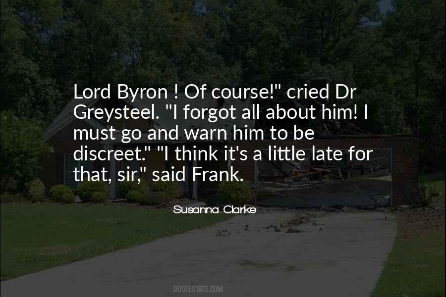 Lord Said Quotes #79020