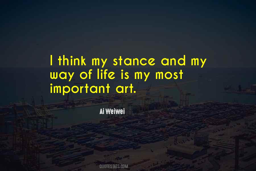 Quotes On Art Is My Life #1587889