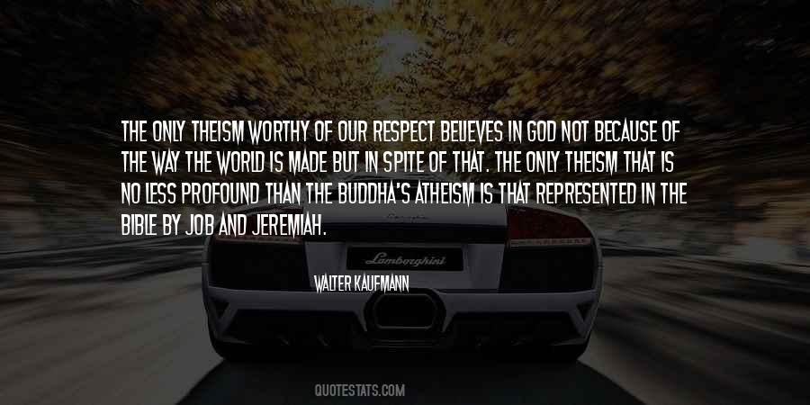 Quotes On Atheism And Theism #179791