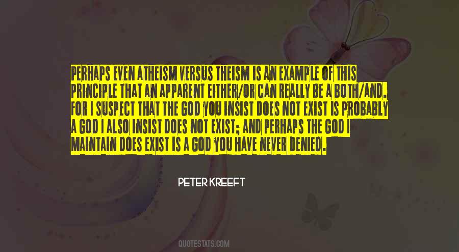 Quotes On Atheism And Theism #304838