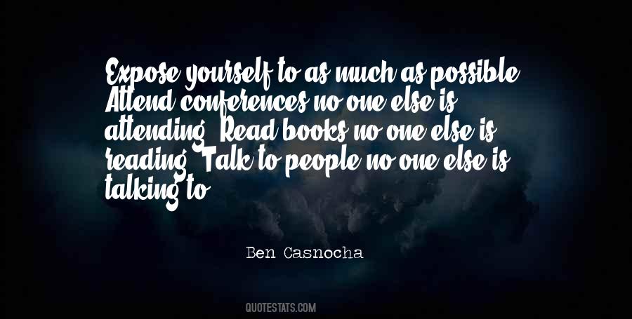 Quotes On Attending Conferences #1071476