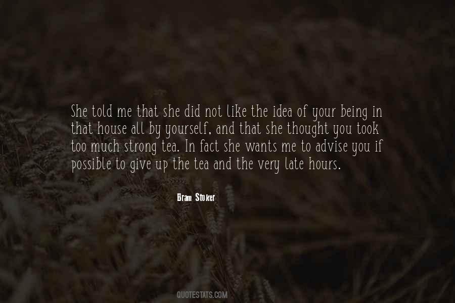Idea Of You Quotes #54151