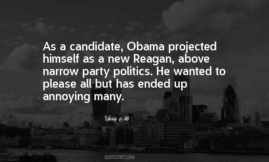 Quotes About Obama Reagan #625877