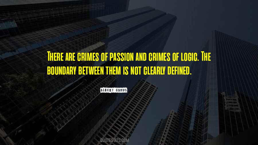 A Crime Of Passion Quotes #1574812