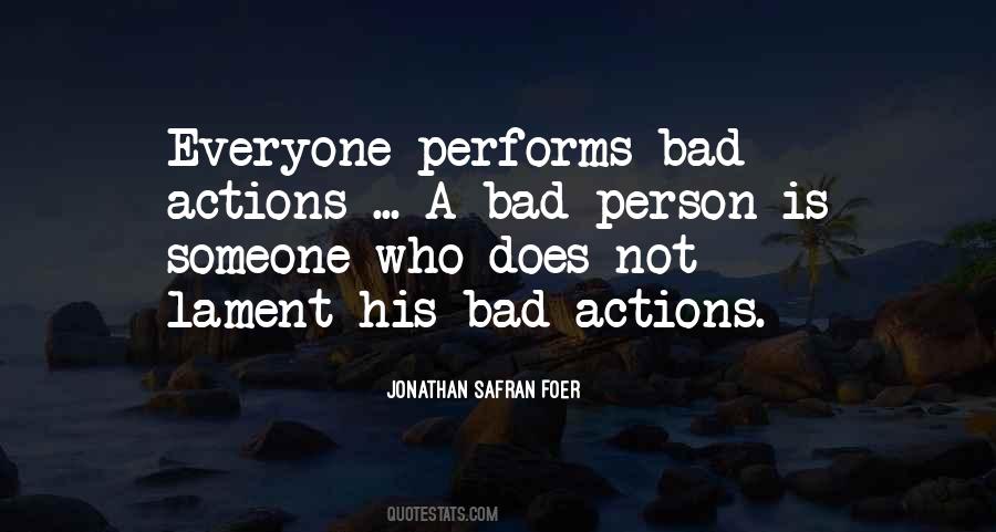 Quotes On Bad Person #1076612