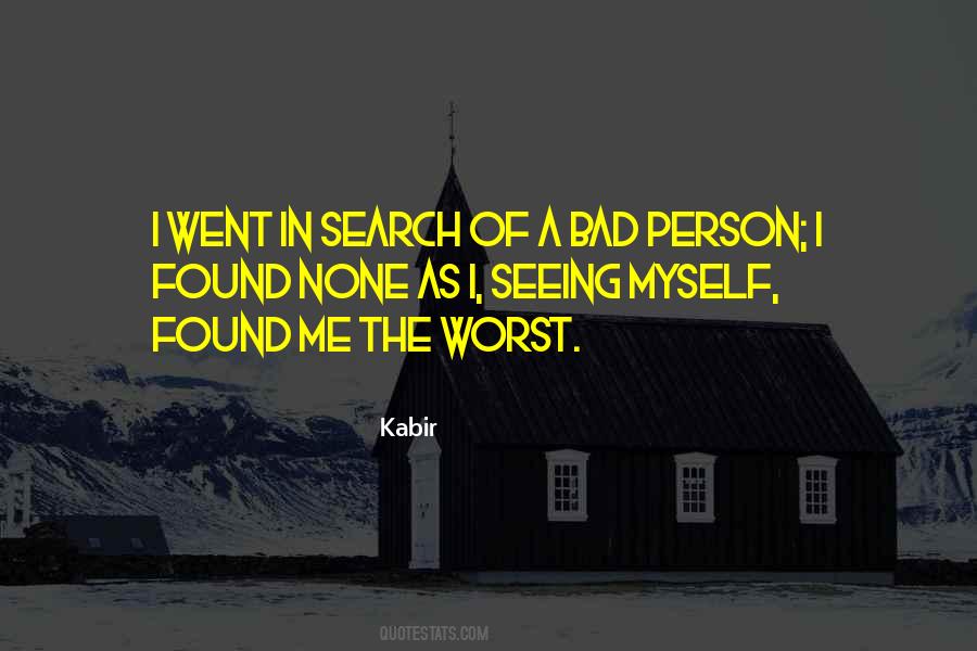 Quotes On Bad Person #1254437