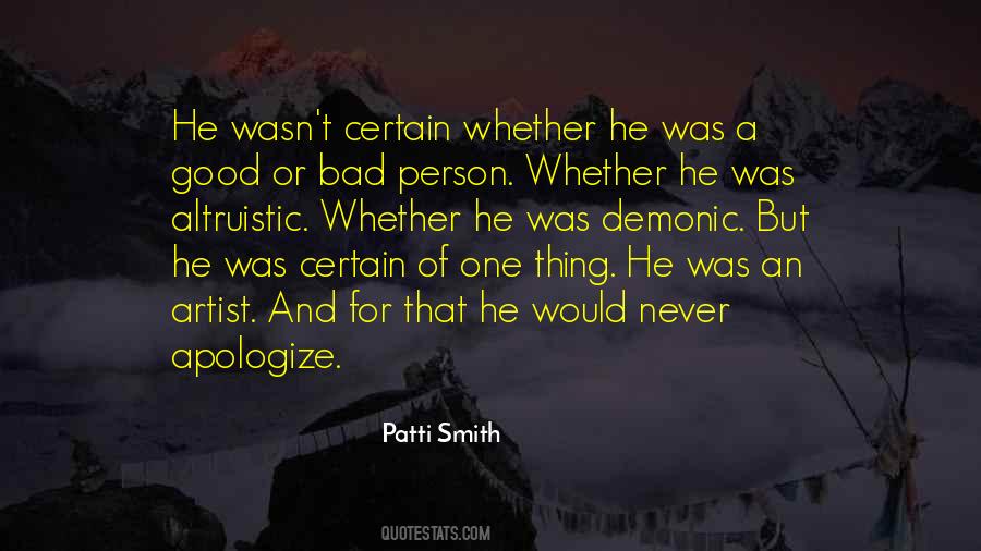 Quotes On Bad Person #1496595