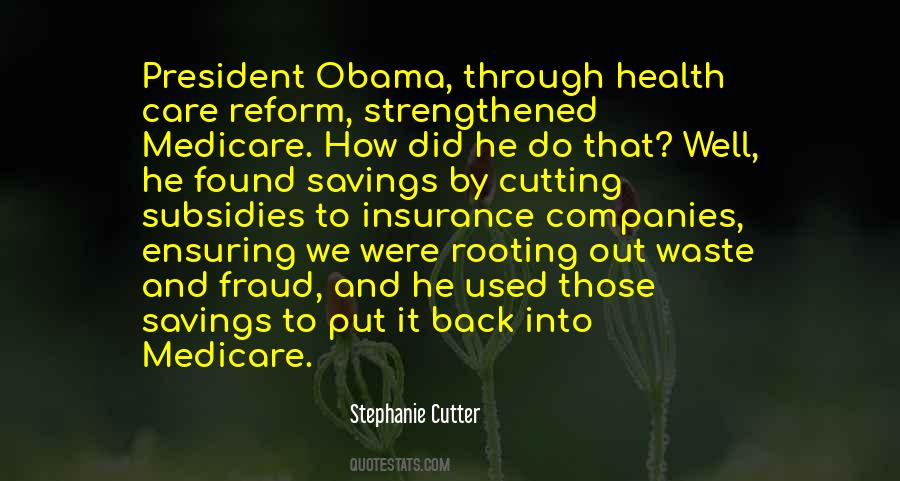 Quotes About Obama Medicare #383912
