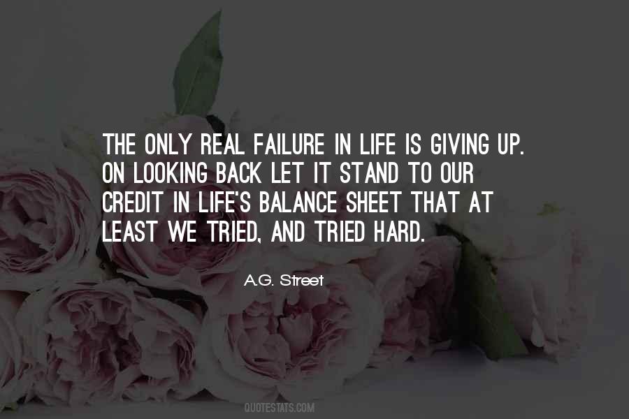 Quotes On Balance Sheet Of Life #311222