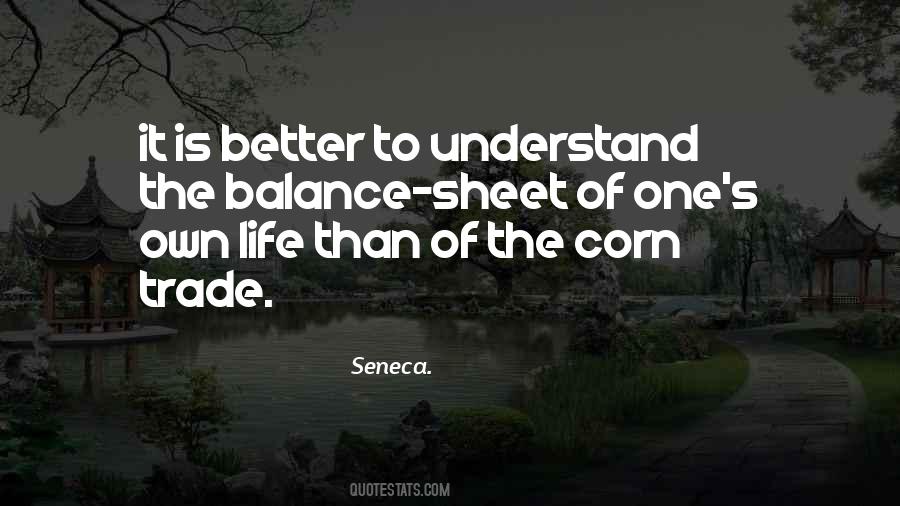 Quotes On Balance Sheet Of Life #958202