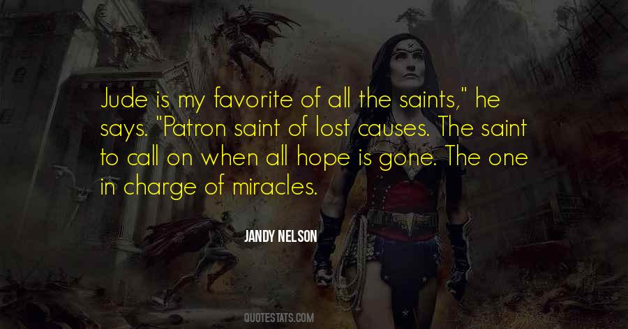 Patron Saints Quotes #390117