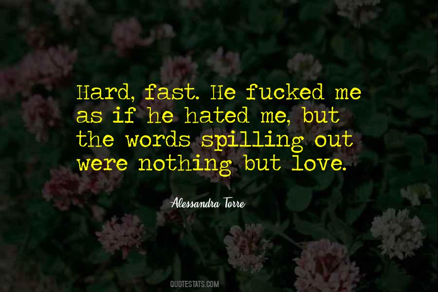 Hard Words Quotes #131718