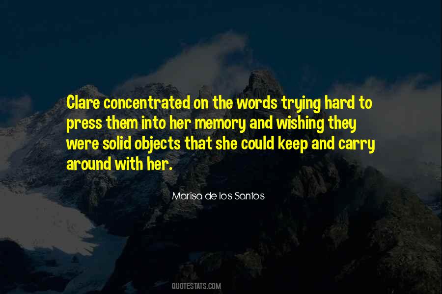 Hard Words Quotes #518050