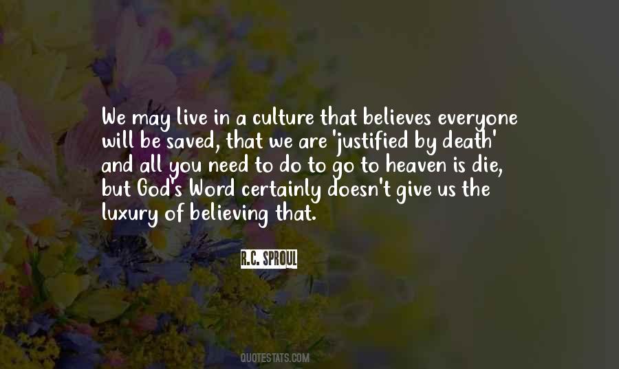 Quotes On Believing The Word Of God #1776473