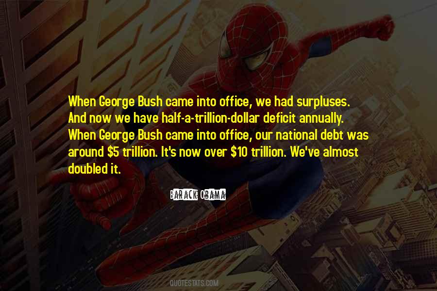 Quotes About Obama Bush #1179462