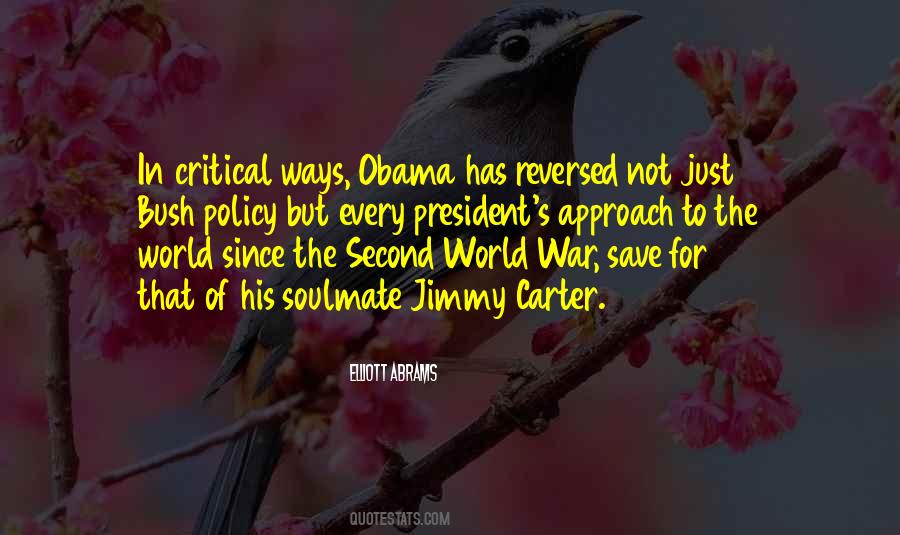 Quotes About Obama Bush #343078
