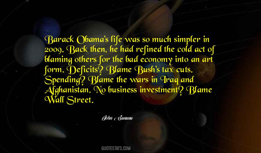 Quotes About Obama Bush #360268