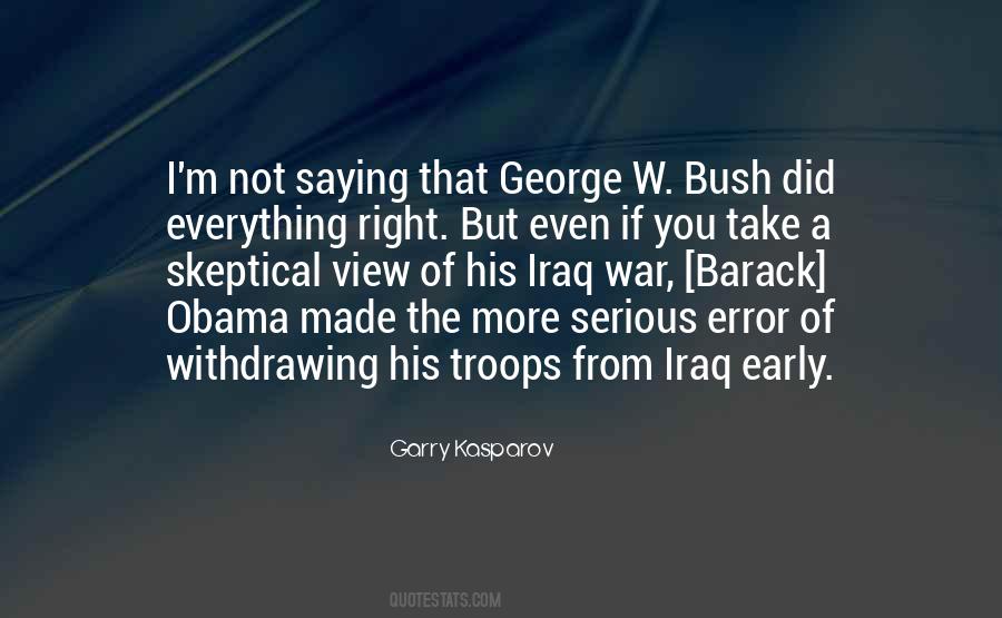 Quotes About Obama Bush #509399