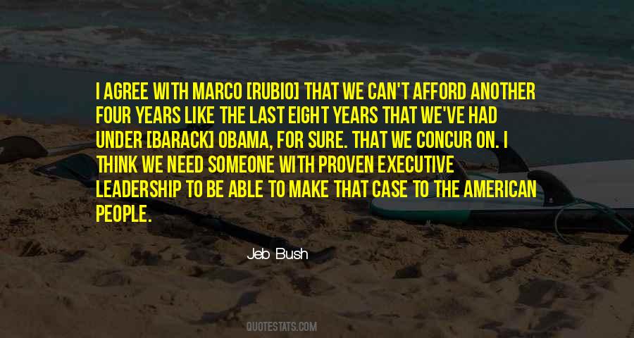 Quotes About Obama Bush #815328