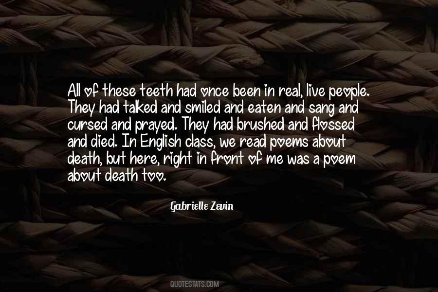 Death Poem Quotes #1705870