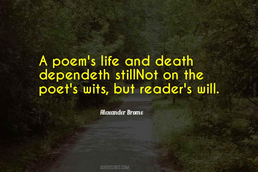 Death Poem Quotes #954309