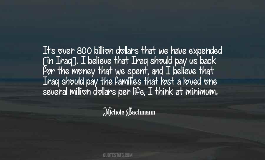 Quotes On Billion Dollars #1225063