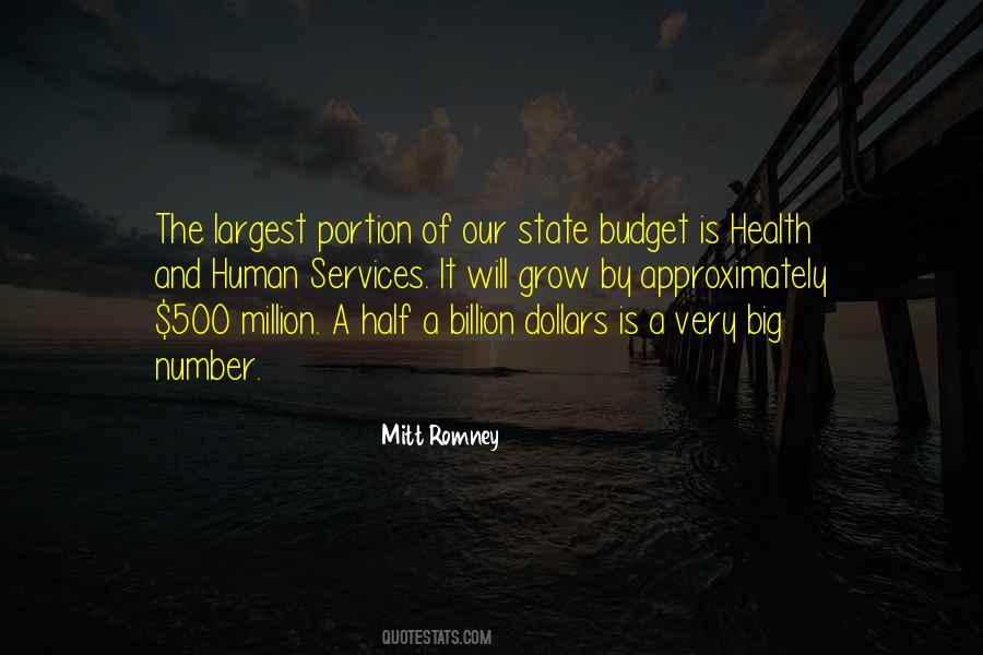 Quotes On Billion Dollars #456762